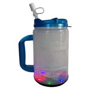 Gilmore Girls 25th Anniversary Light Up Souvenir Tumbler Cup with Straw Blue